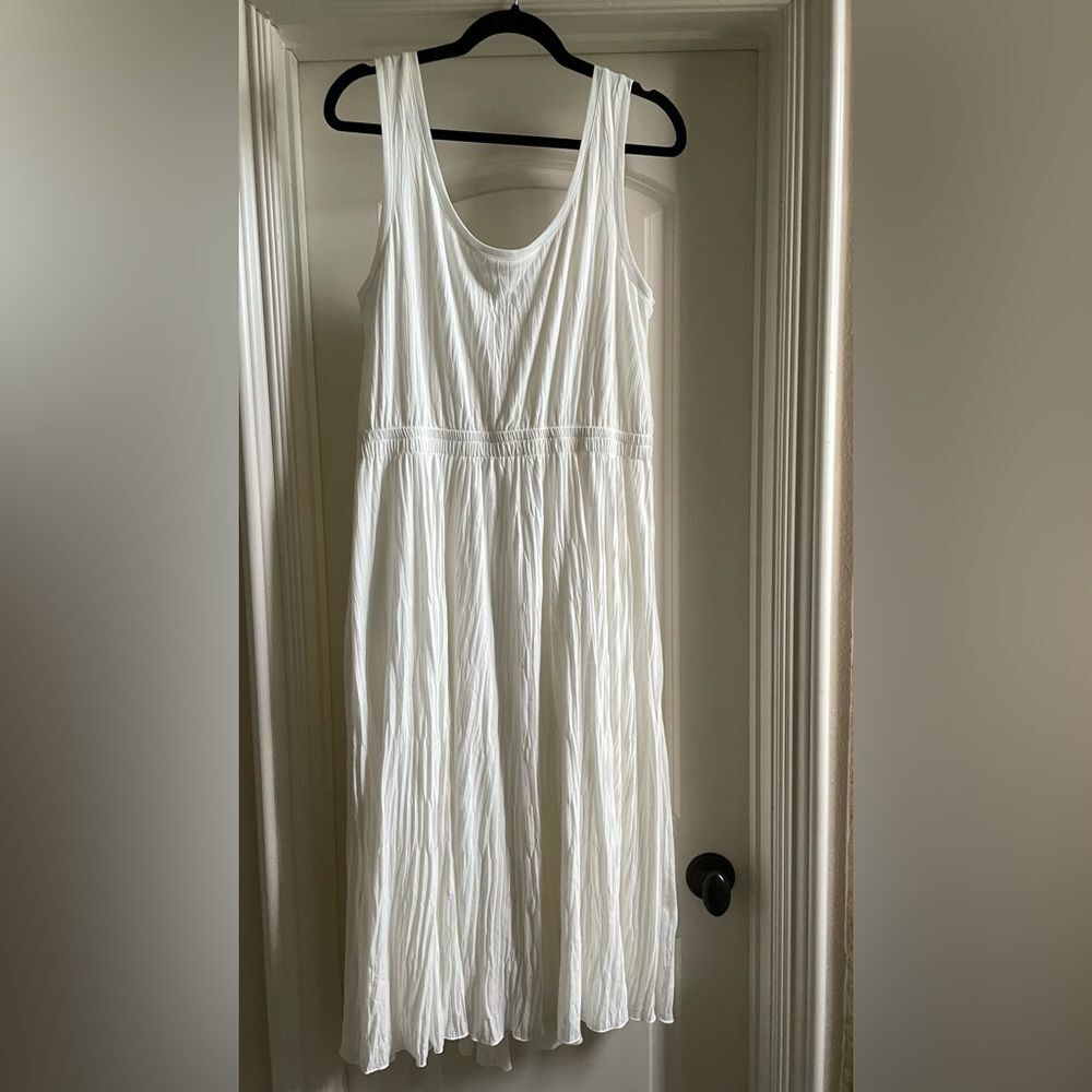 Vince Pleated Tank Dress